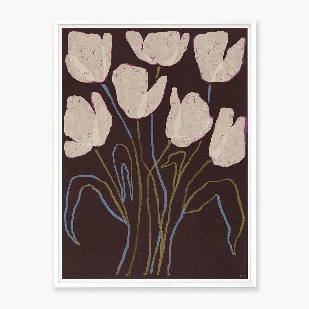 April's Tulips Art Print
