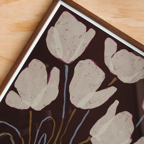 April's Tulips Art Print