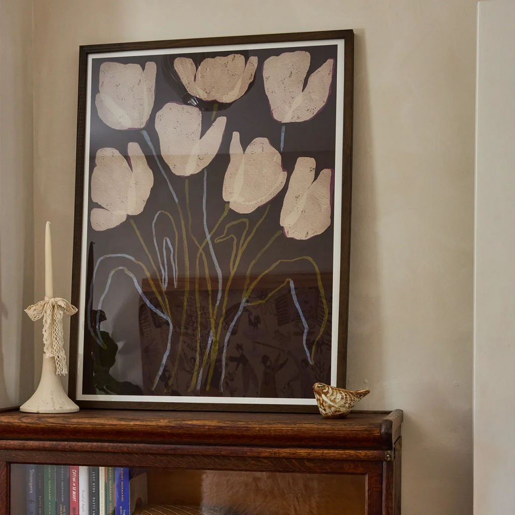 April's Tulips Art Print