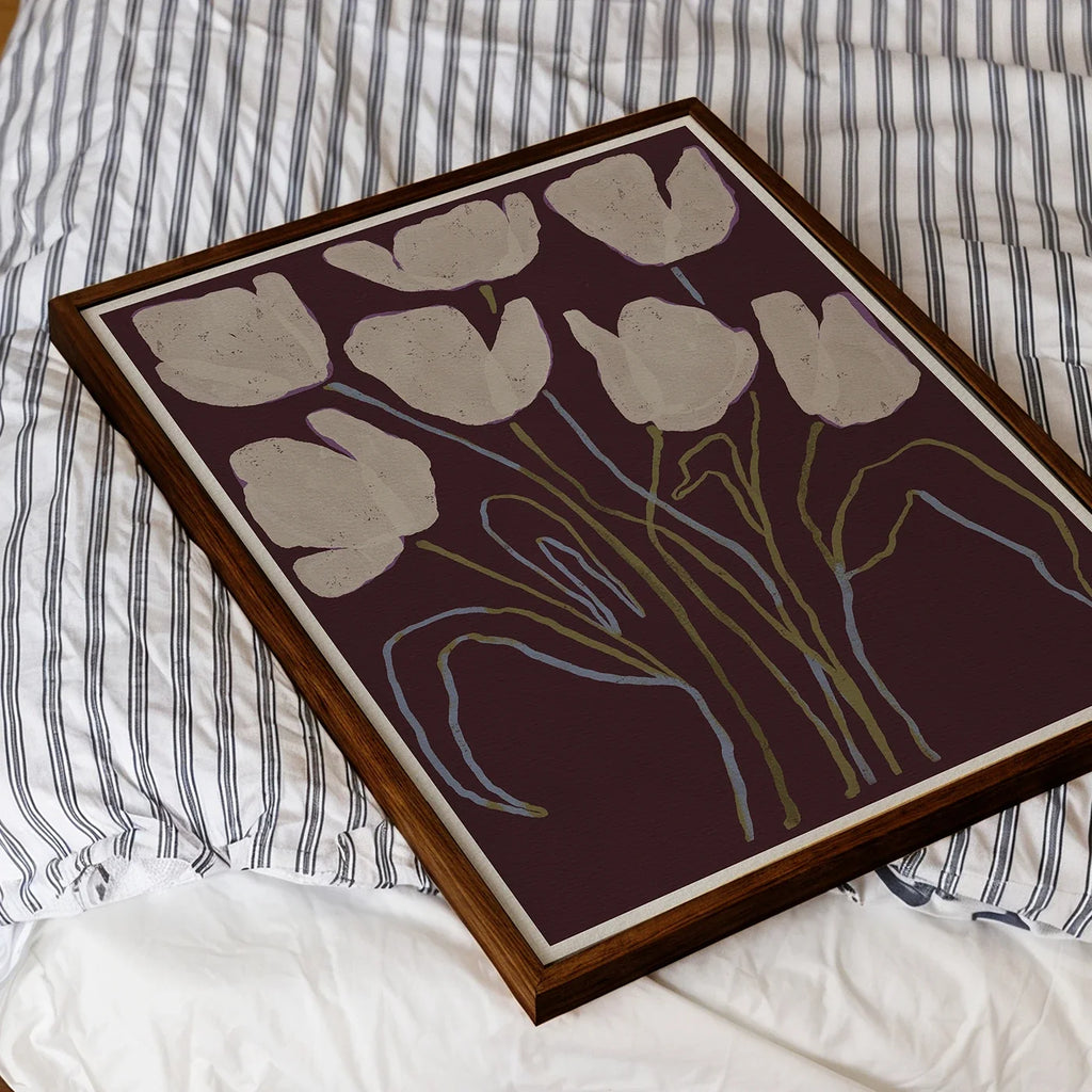 April's Tulips Art Print