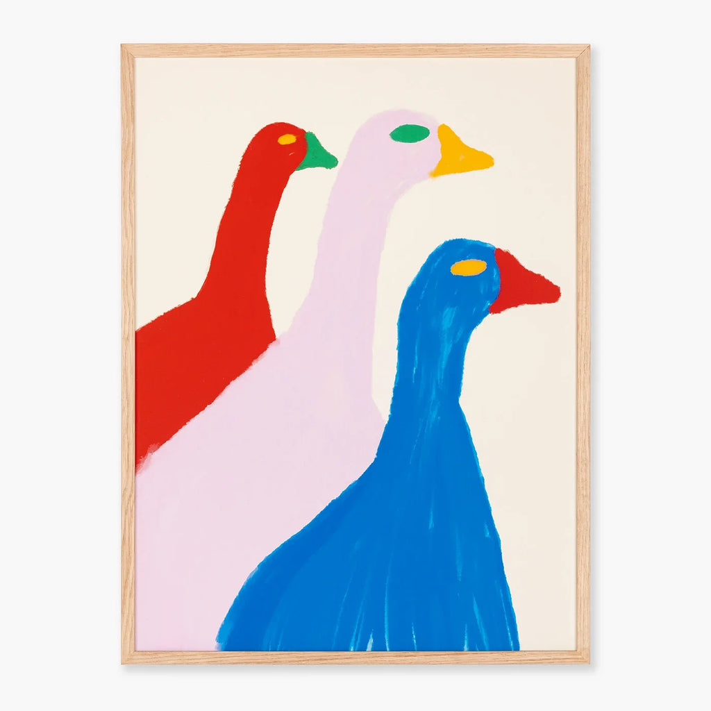 Gansos Art Print