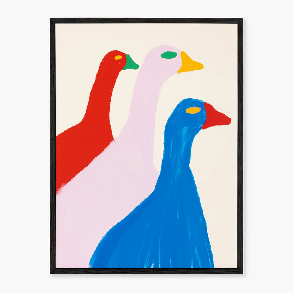 Gansos Art Print