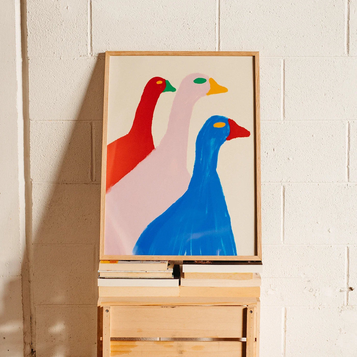 Gansos Art Print