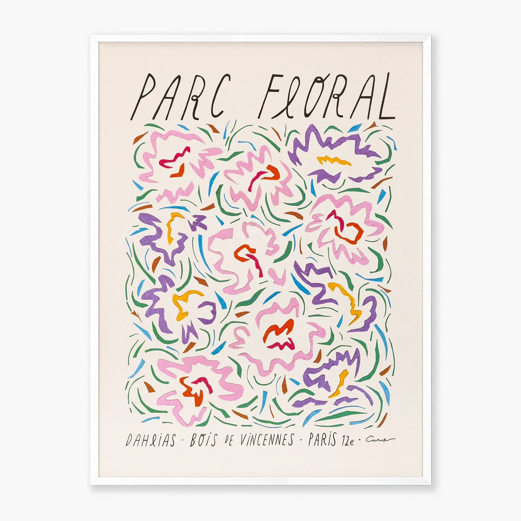 Parc Floral Art Print