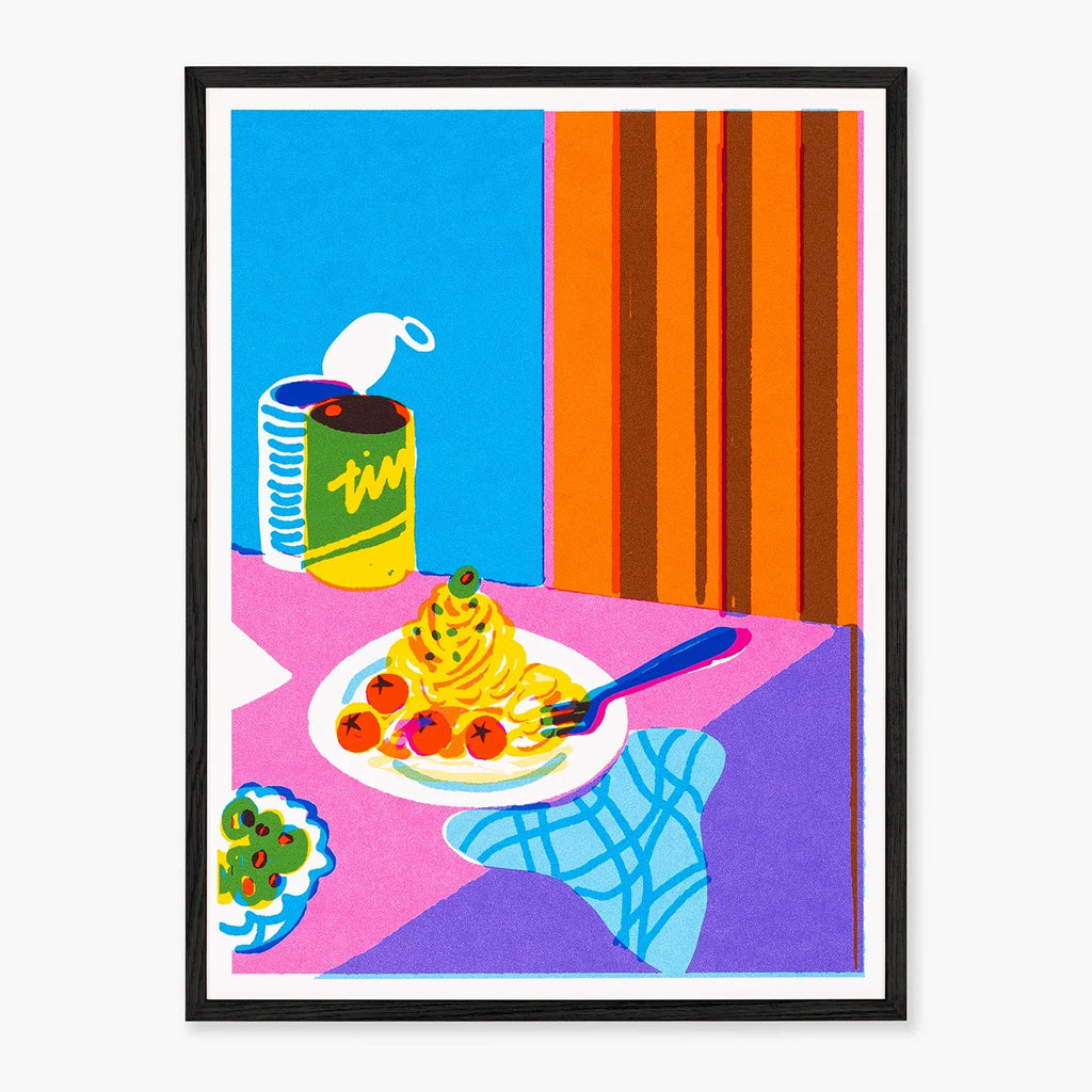 Spaghetti Sundays Art Print