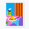 Spaghetti Sundays Art Print