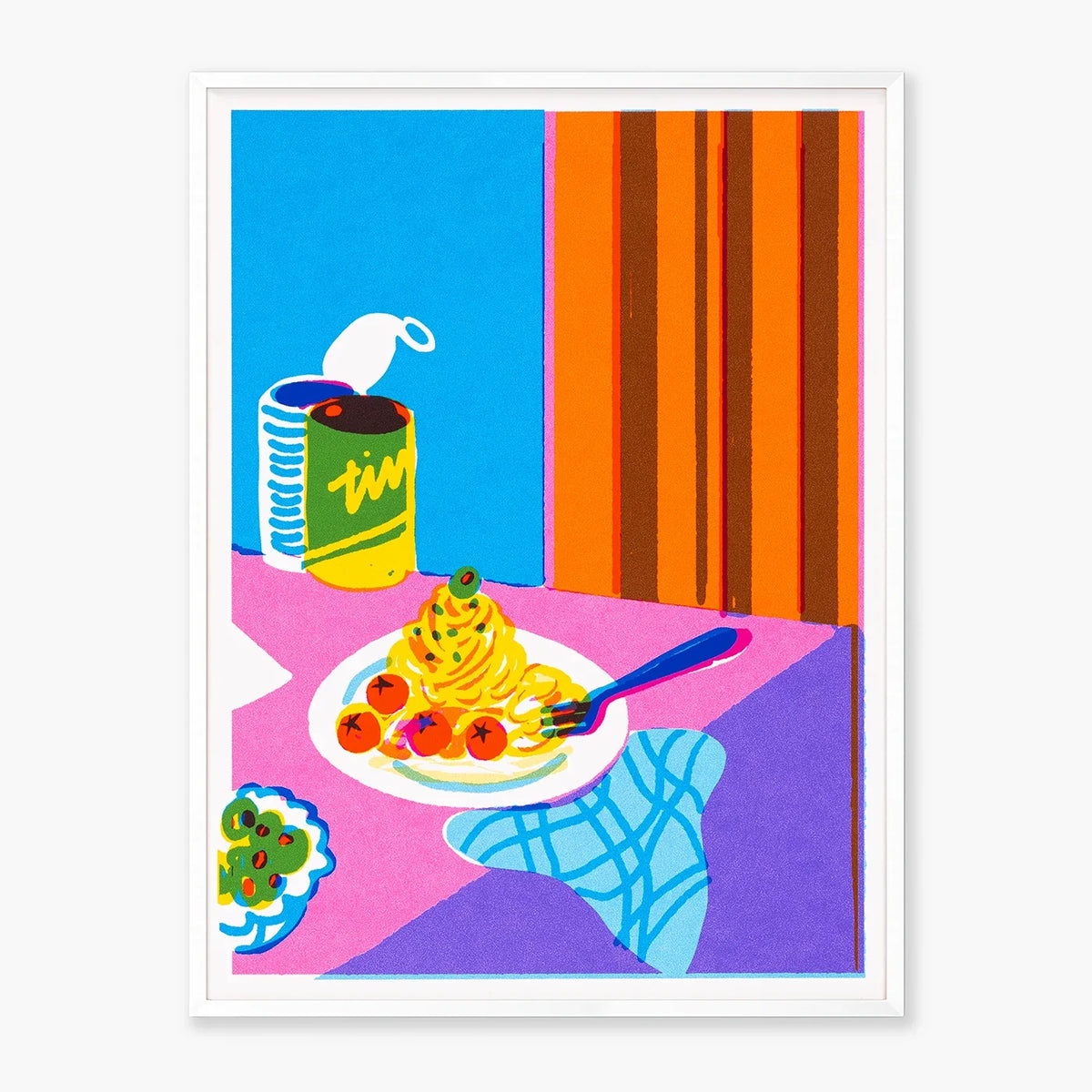 Spaghetti Sundays Art Print