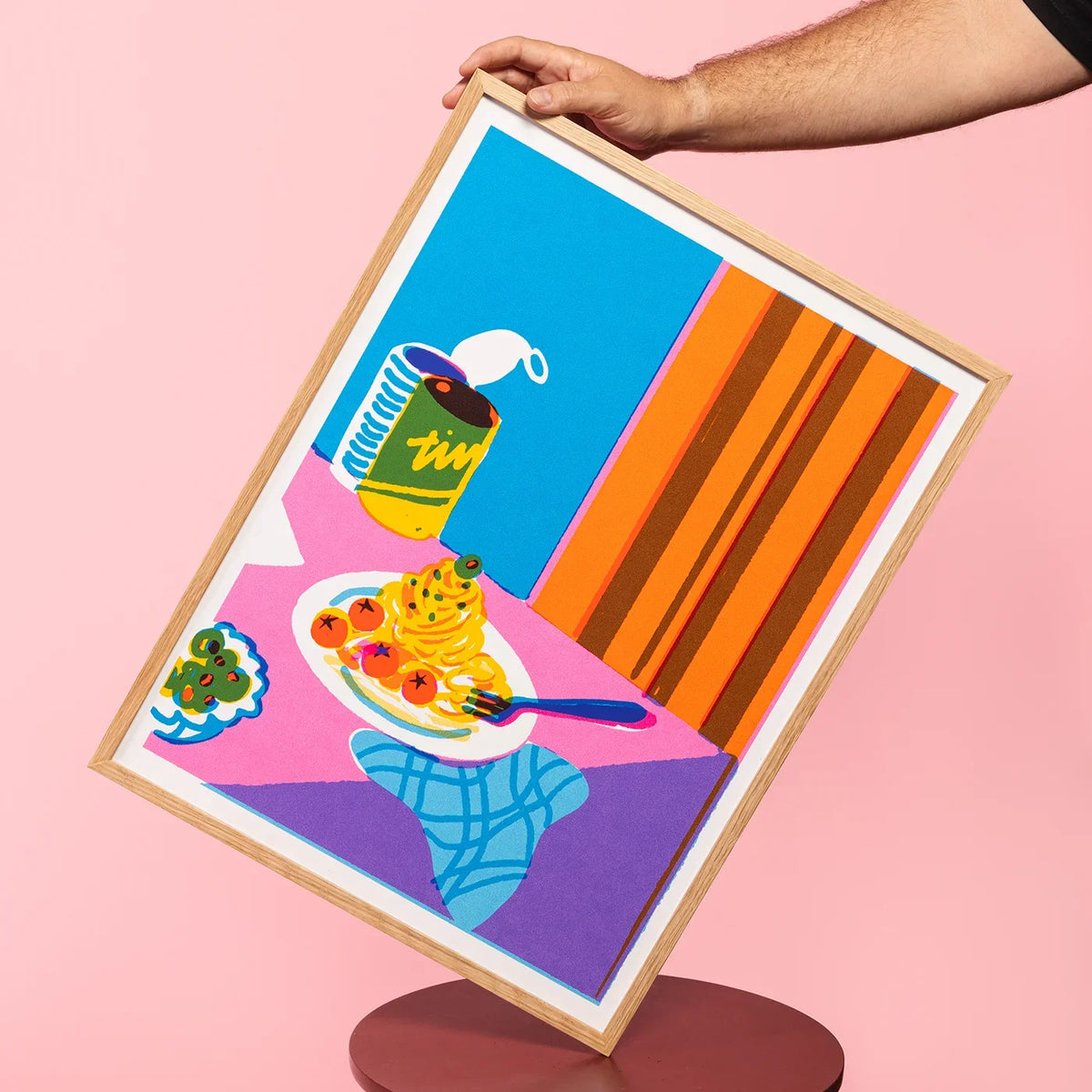Spaghetti Sundays Art Print